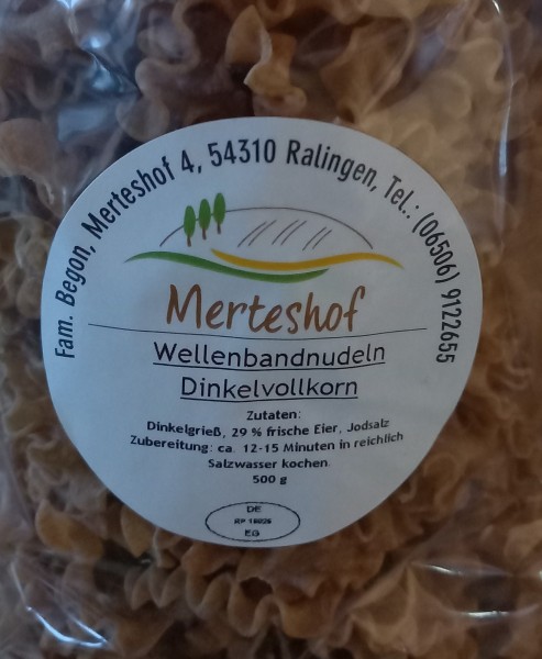 Dinkel-Vollkornnudeln