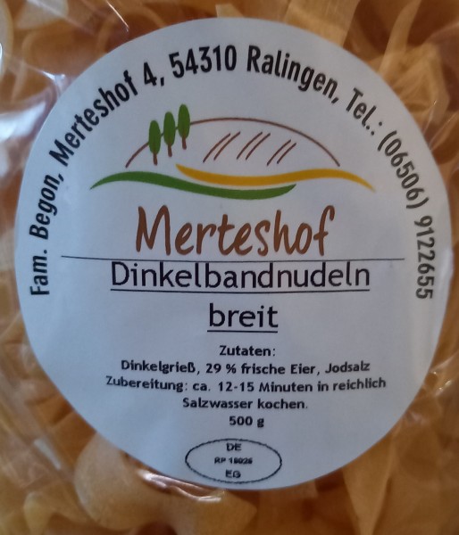 Dinkelnudeln